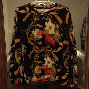 & Other Stories Velour Sweatshirt.